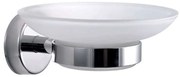 Σαπουνοθήκη Moderno 2301 11x13x5cm Chrome Karag Glass