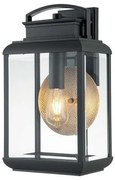 Φανάρι Απλίκα Φωτιστικό Τοίχου 1xE27 46cm IP44 Byron Elstead Lighting-QZ-BYRON-L-GR-Ανθρακί QZ-BYRON-L-GR
