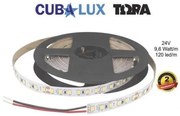 Ταινία LED 9,6W/m 5M 120LED/M 24V CRI80 2700K 1010lm/m ΤΩRA 500104 Cubalux 500104