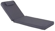 ΜΑΞΙΛΑΡΙ ΞΑΠΛΩΣΤΡΑΣ TEXTILENE 600gr SIFNOS ΓΚΡΙ HM11236.30T 196(117+1+78)x58x9εκ.