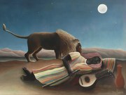 Αναπαραγωγή The Sleeping Gypsy, Henri Rousseau