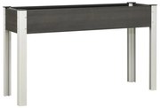 vidaXL Ζαρντινιέρα Κήπου Υπερυψωμένη Γκρι 120x 40 x 75 εκ. από WPC