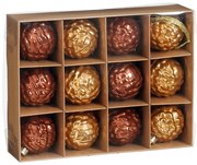 Χριστουγεννιάτικες Μπάλες (Σετ 12τμχ) Edelman 1170881