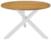Τραπεζαρία Λευκή 120 x 75 εκ. από MDF 247631