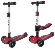 GC SCOOTER FUN S929 2 σε 1 Κόκκινο ME LED ΦΩΤΑΚΙΑ