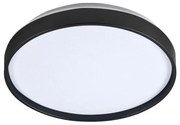 Πλαφονιέρα Φωτιστικό Οροφής LED 15W 3000K Φ26 IP20 Epistar Spotlight 3252 Μαύρο