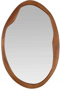 Καθρέπτης Τοίχου AH-AX73080 60x2,5x90cm Brown Andrea House Mdf,Γυαλί