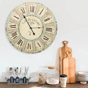 325183  WALL CLOCK MULTICOLOUR 60 CM MDF 325183