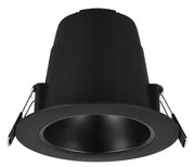 Φωτιστικό Χωνευτό Trio Lighting VIRUNGA 635410132 Μαύρο Ματ (Black Mat) 2300+3000+4000K