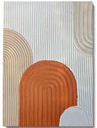 Πίνακας Καμβάς 3D 112RGN1150 70x100cm Multi Wallity Κάθετοι Ξύλο, Καμβάς