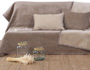 Ριχτάρι Τετραθέσιου Καναπέ 2 Όψεων (180x350) Nef-Nef Homeware Tanger Beige/Ecru