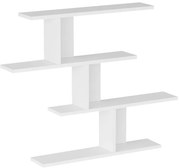 Ραφιέρα Τοίχου Zaka σε Λευκό 98.7x14.5x78εκ. 98.7x14.5x78 εκ.