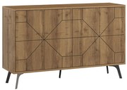 Μπουφές Dune 776HMS2507 123x35x77,4cm Dark Oak