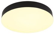 Πλαφονιέρα Φωτιστικό Οροφής LED 24W 3CCT Φ30 Globo Lighting-12384-24-Μαύρο 12384-24