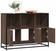 vidaXL Sideboard καφέ δρυς 100x35x76 cm Κατασκευασμένο ξύλο