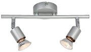 Σποτ Δίφωτο Aca Trinity MC634SL2 Silver