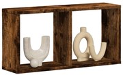 vidaXL Ντουλάπι Τοίχου Καπνιστή Δρυς 60x16x30 εκ. Επεξεργασμένο Ξύλο