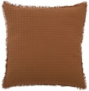 Μαξιλάρι Διακοσμητικό (Με Γέμιση) Waffle 07.201959B Terracotta 45X45 Polyester,Βαμβάκι