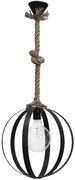 Φωτιστικό μεταλλικό LAMA-35 1/L ROPE UT-BL Heronia 31-1005