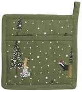 ΠΙΑΣΤΡΑ ΚΟΥΖΙΝΑΣ 20x20cm SOPHIE ALLPORT - FESTIVE FOREST