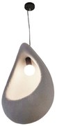 Φωτιστικό Οροφής 4054 38x55cm 1XE27 Grey Inlight