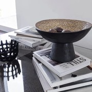 Διακοσμητικό Μπολ Με Βάση By Hand - Κεραμικό Sand Ø31,5 x H20 cm METTE DITMER