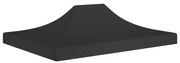 vidaXL Κάλυμμα Τέντας Εκδηλώσεων Μαύρο 4 x 3 μ. 270 γρ/μ²