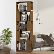 vidaXL Βιβλιοθήκη/Διαχωριστικό Χώρου Μελί 51x25x163,5 εκ. Μασίφ Ξύλο