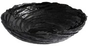 Διακοσμητικό Μπωλ 374-224-258 25x25x5cm Black Γυαλί