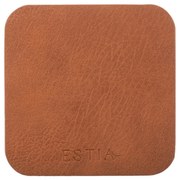 Σουβέρ (Σετ 4τμχ) Estia Allure Καφέ 07-32401