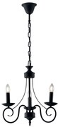 Φωτιστικό Οροφής - Πολυέλαιος Beatrice I-BEATRICE-3 3xE14 Φ37cm 120cm Anthracite Luce Ambiente Desig