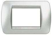 Πλαίσιο 3 Θέσεων Αλουμίνιο Ματ Bticino Living International L4803TE Legrand-L4803TE-Αλουμίνιο L4803TE