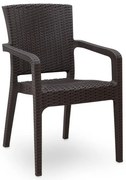 Πολυθρόνα Πολυπροπυλενίου Clio Recycled Καφέ 57x55x86 GP046-0001,2 Megapap-GP046-0001,2-Καφέ GP046-0001,2
