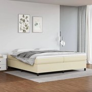 ΠΛΑΙΣΙΟ ΚΡΕΒΑΤΙΟΥ BOXSPRING ΚΡΕΜ 200X200 ΕΚ. ΣΥΝΘΕΤΙΚΟ ΔΕΡΜΑ 3121067