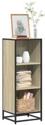 vidaXL Ντουλάπι βιβλίων Sonoma Oak 40x35x107,5 cm Κατασκευασμένο ξύλο
