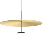 Φωτιστικό Οροφής Sky Dome 32 10764/10767 81x44,4cm Led 1250lm 18W Black-Brass Pablo Designs