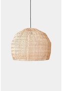 Κρεμαστό Φωτιστικό Οροφής 1xE27 Ρατάν Φ77cm Nama 3 AY Illuminate 413.101.03/P Μπεζ