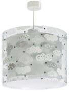Παιδικό Φωτιστικό Οροφής Μονόφωτο Ango Clouds Grey 41412 E
