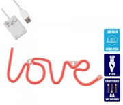 Διακοσμητικό Φωτιστικό Neon Led Love 78587 Globostar 78587 Κόκκινο