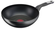 Tefal Τηγάνι Αλουμινίου Wok Αντικολλητικό Με Επίστρωση Τιτανίου Φ28cm Unlimited G25519