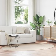 vidaXL Χαλί Μπεζ 160 x 230 cm Πολυεστέρας