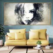 Πίνακας σε Plexiglass με Θέμα “Αρίσβη” σε ξύλινη Κορνίζα - 120cmx80cm