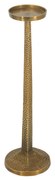 Artekko Nail Κηροπηγιο Μεταλλικό Χρυσό (18.4x18.4x63.5)cm Artekko 86862