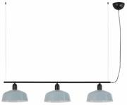 Φωτιστικό Οροφής - Ράγα Tatawin Metal M 20338-147 3xE27 210x100cm Black-Greyish Blue Faro Barcelona