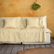 Ριχτάρι Nais Yellow Nima Τριθέσιο 180x300cm Βαμβάκι-Πολυέστερ