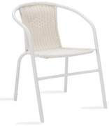 Καρέκλα - Πολυθρόνα Obbi μέταλλο-pe λευκό 54x56x73 εκ. 54x56x73 εκ.