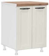 MATIS Επιδαπέδιο ντουλάπι κουζίνας CONTEMPO D60 Μπεζ 60x60x85εκ. MATISKD6067