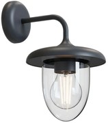 Φωτιστικό Τοίχου-Απλίκα Merline 4284500 Φ18x30,3cm 1xE27 20W Dark Grey Viokef