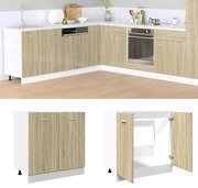 vidaXL Κάτω Ντουλάπι Lyon Sonoma Δρυς 80 x 46 x 81,5 εκ. Επεξ. Ξύλο