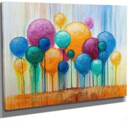 Πίνακας Καμβάς 489GWN1239 40x30cm Multi Wallity Horizontal Ξύλο, Καμβάς